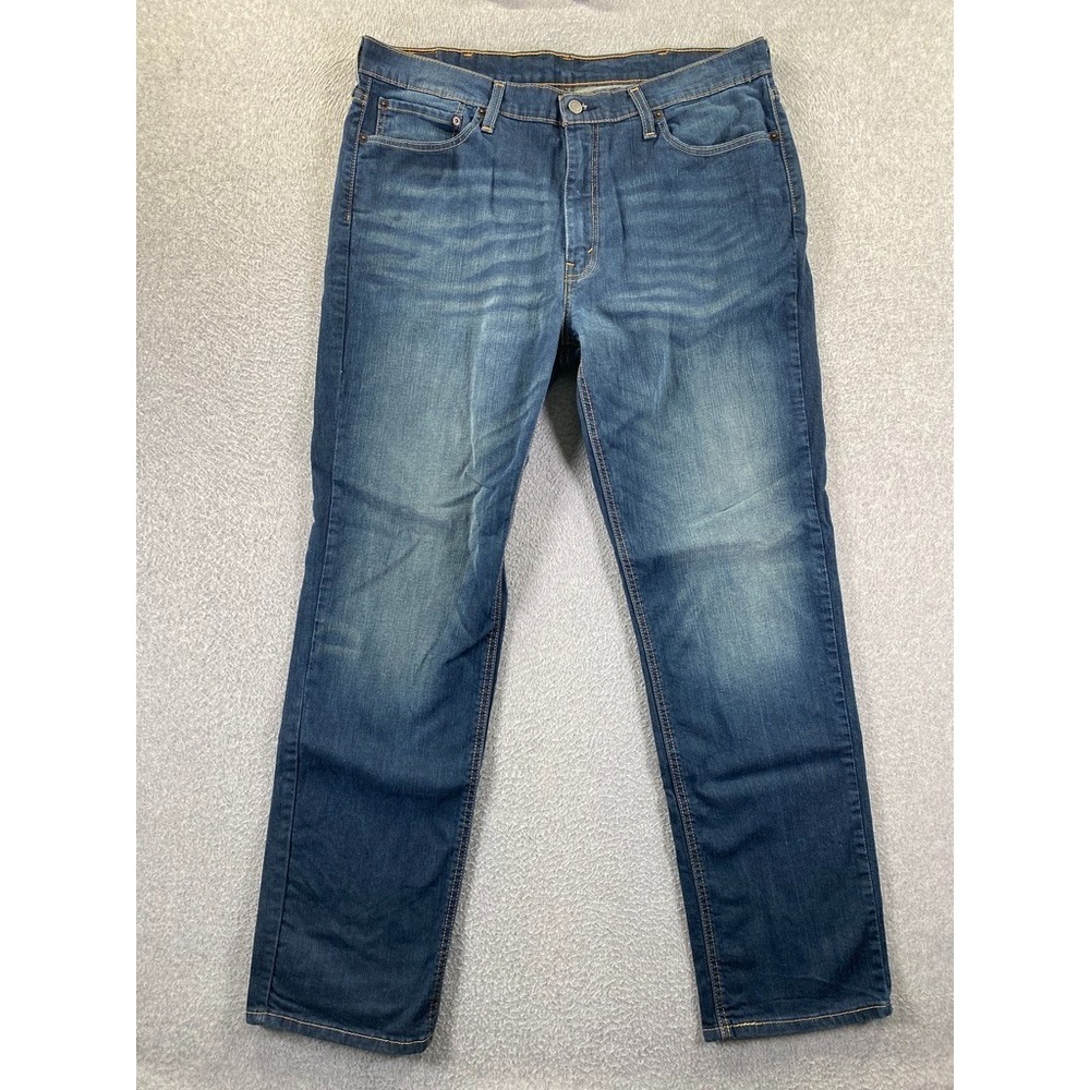 Levi's 541 Athletic Taper Blue Stretch Jeans Mens 38x34 (Fits 38x32) Denim Pants
